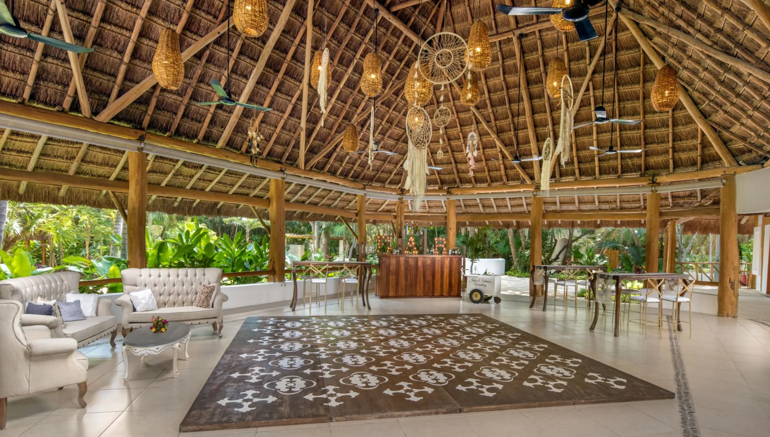 Cocktail party at Mahekal Beach Resort