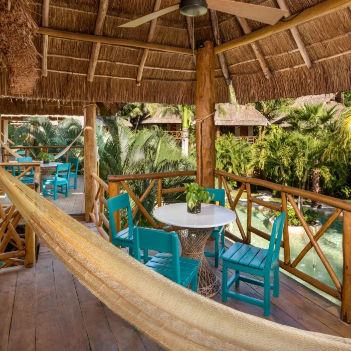 Balcony view at Mahekal Beach Resort