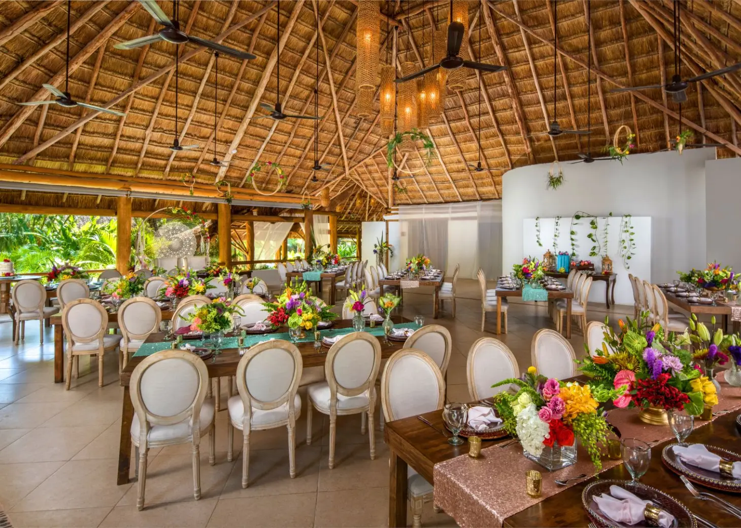 Dinner reception at Mahekal Beach Resort