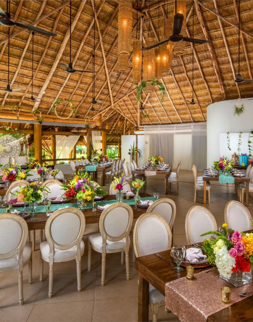 Dinner reception at Mahekal Beach Resort