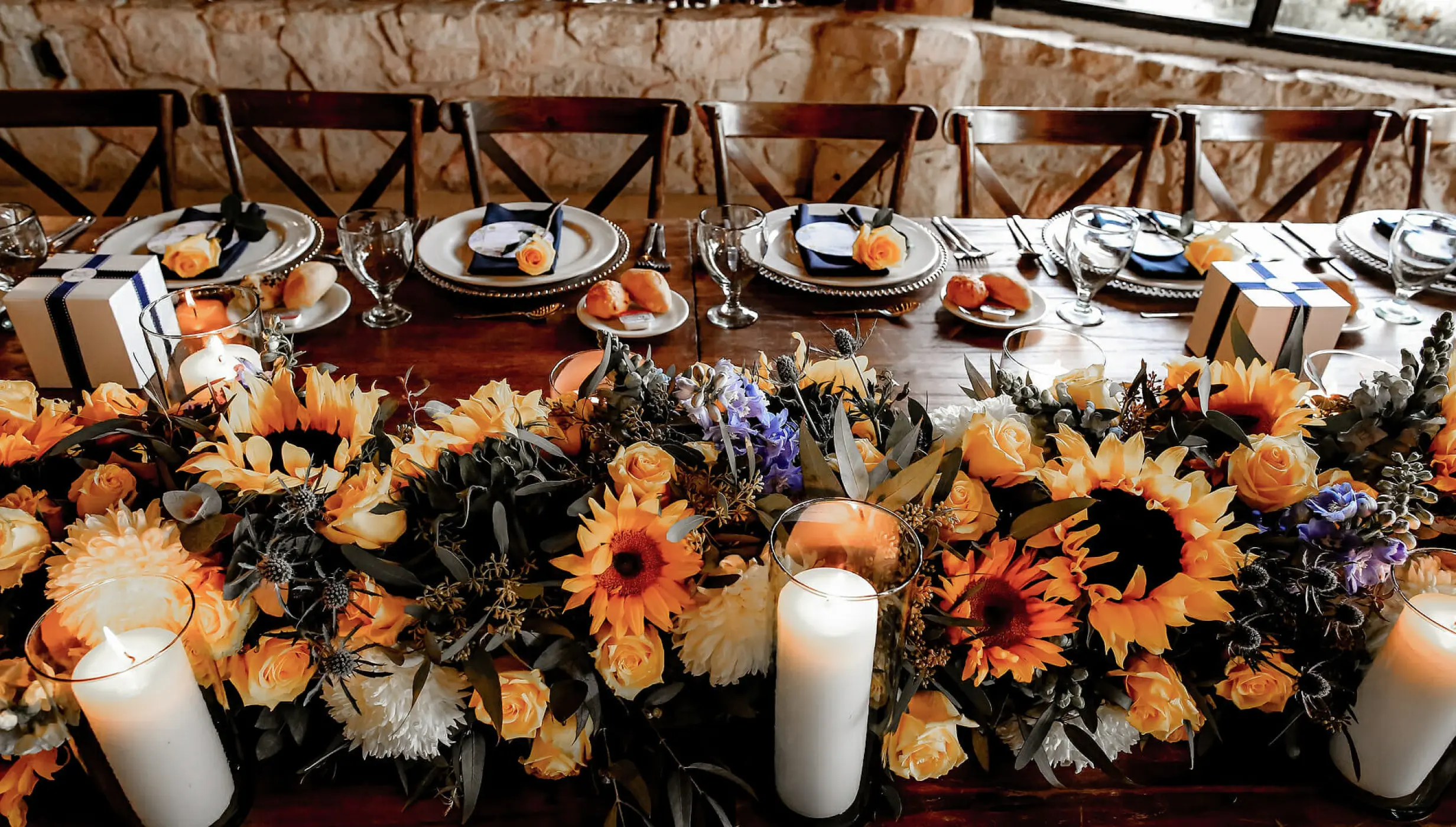 Dinner reception on las olas restaurant at Mahekal Beach Resort