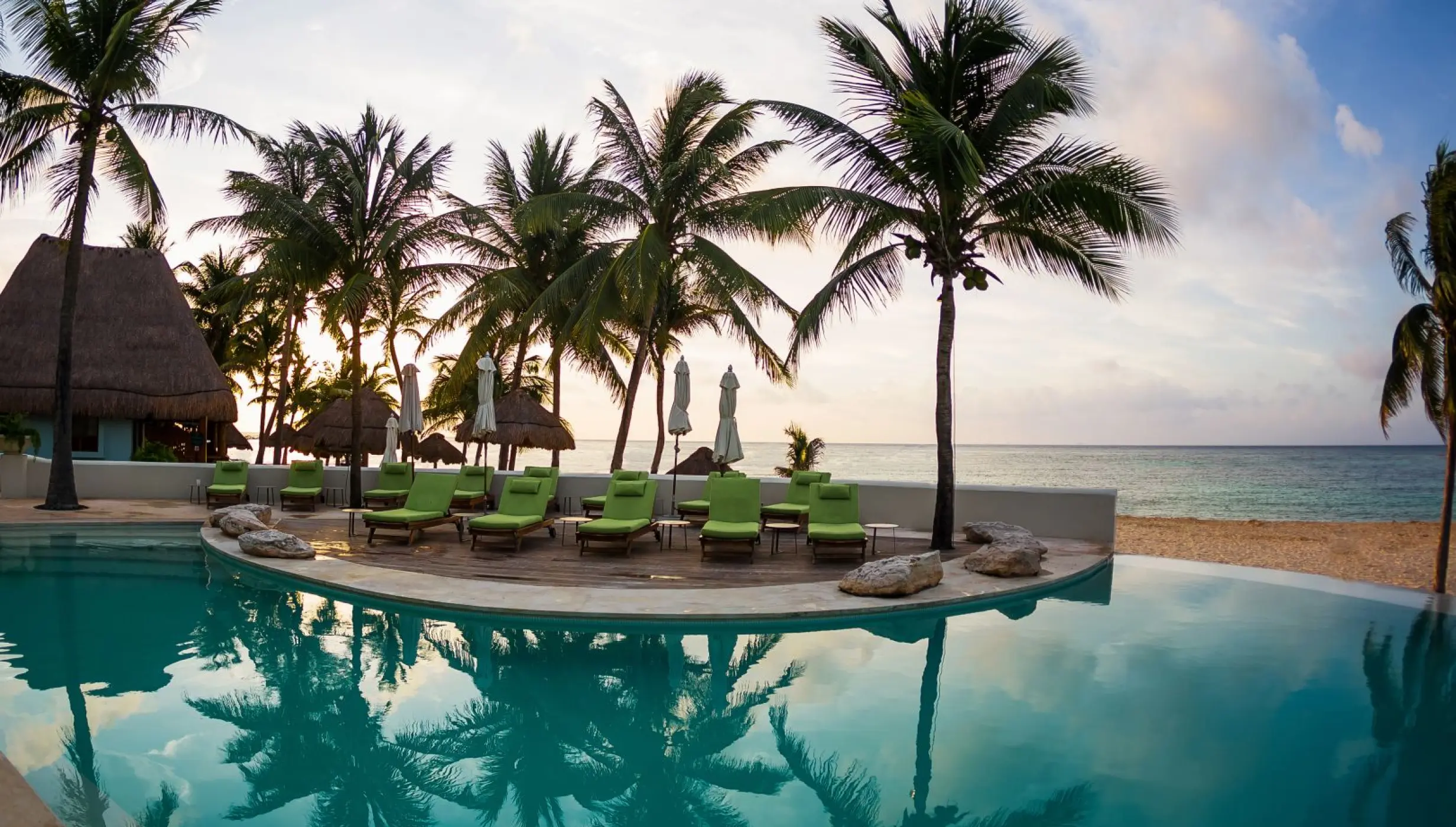 Pool at Mahekal Beach Resort