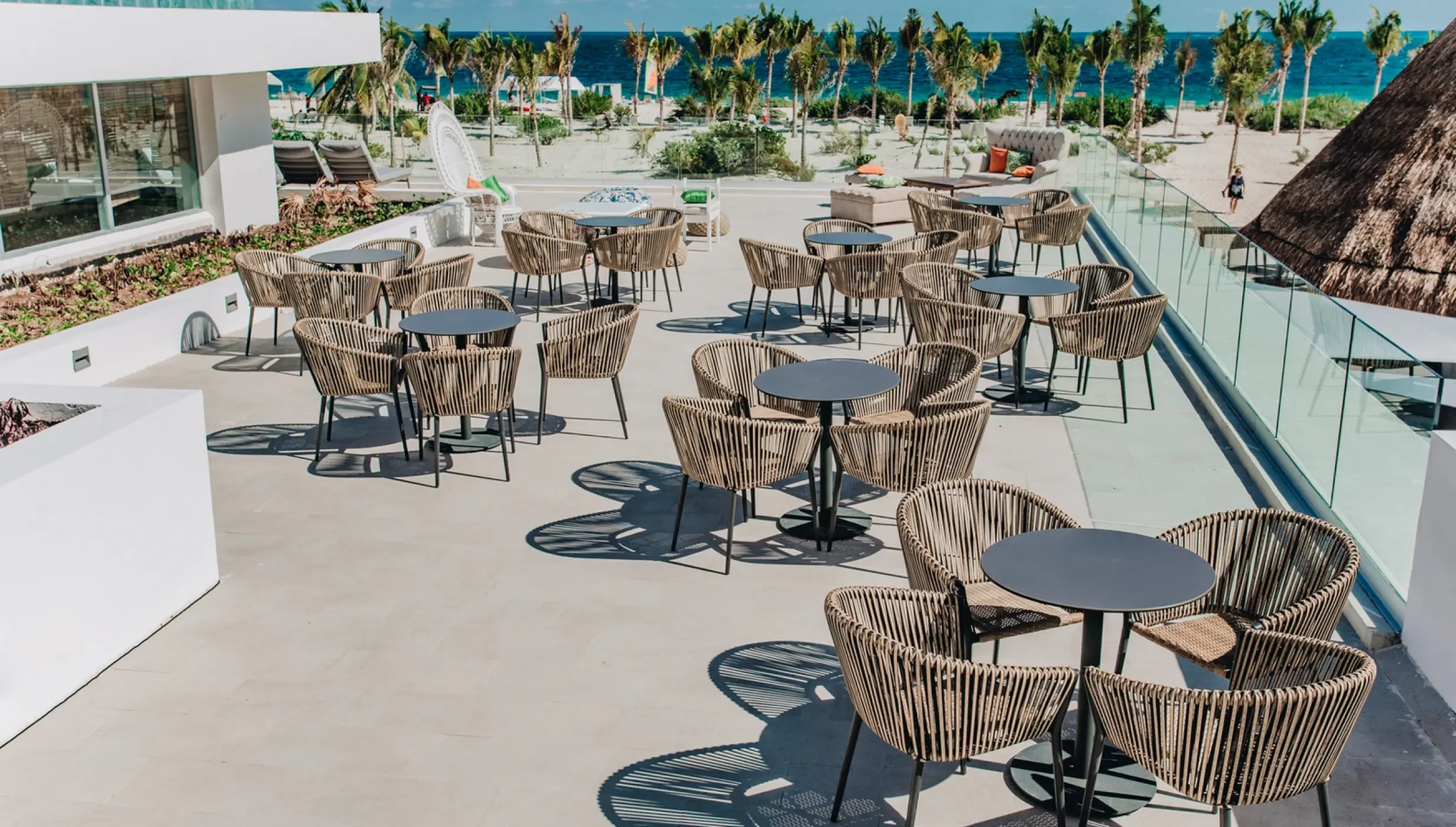 Cocktail party in Sky terrace at Majestic Elegance Costa Mujeres