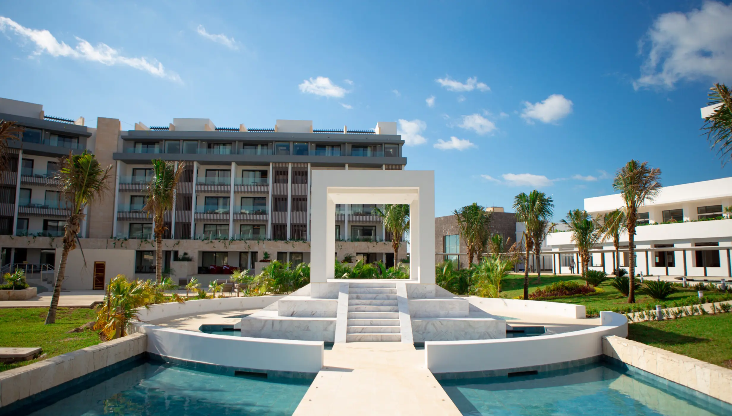 Garden gazebo at Majestic Elegance Costa Mujeres