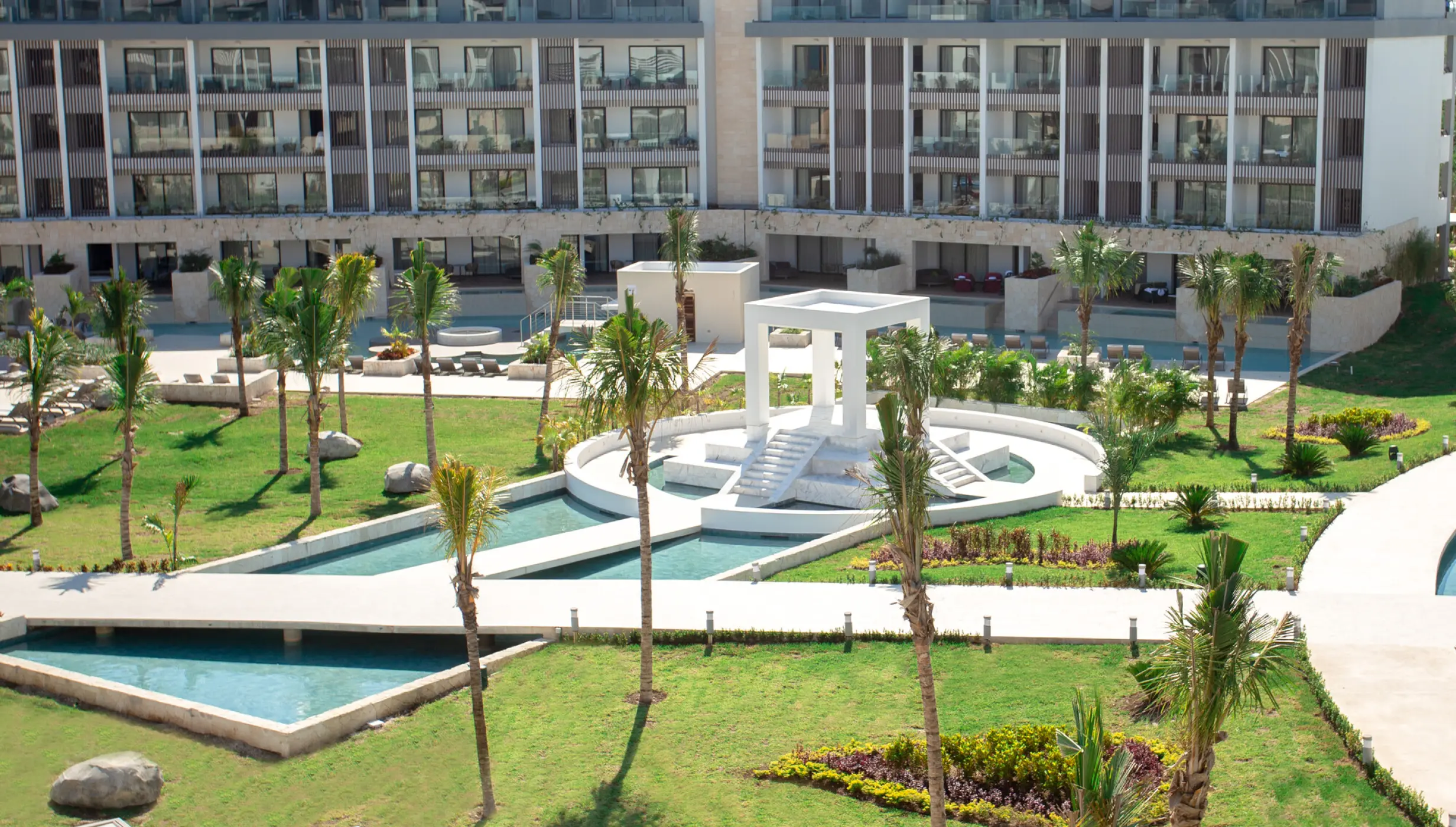 Garden gazebo at Majestic Elegance Costa Mujeres