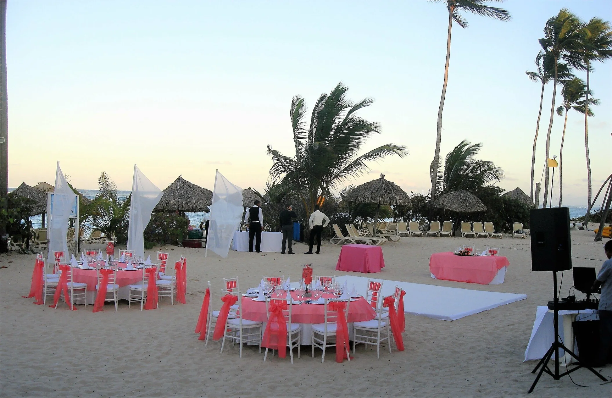 Beach wedding venue at Majestic Elegance Punta Cana