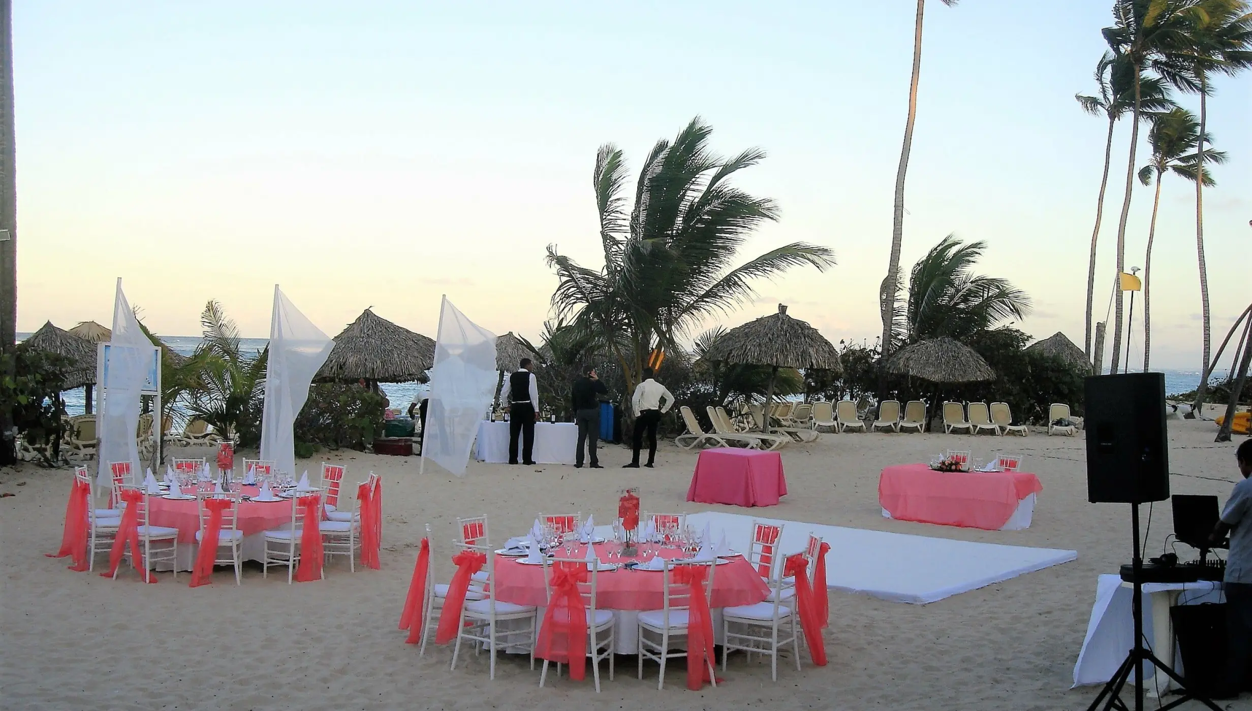 Beach wedding venue at Majestic Elegance Punta Cana