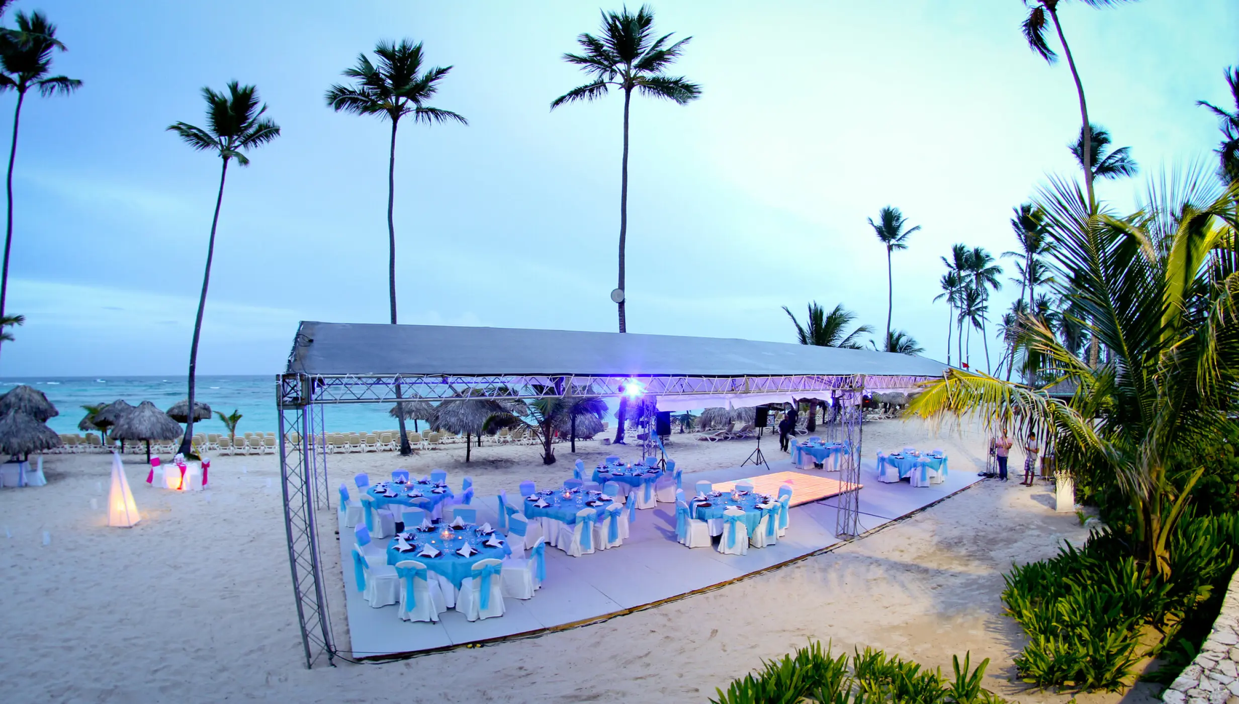 Beach wedding venue at Majestic Elegance Punta Cana