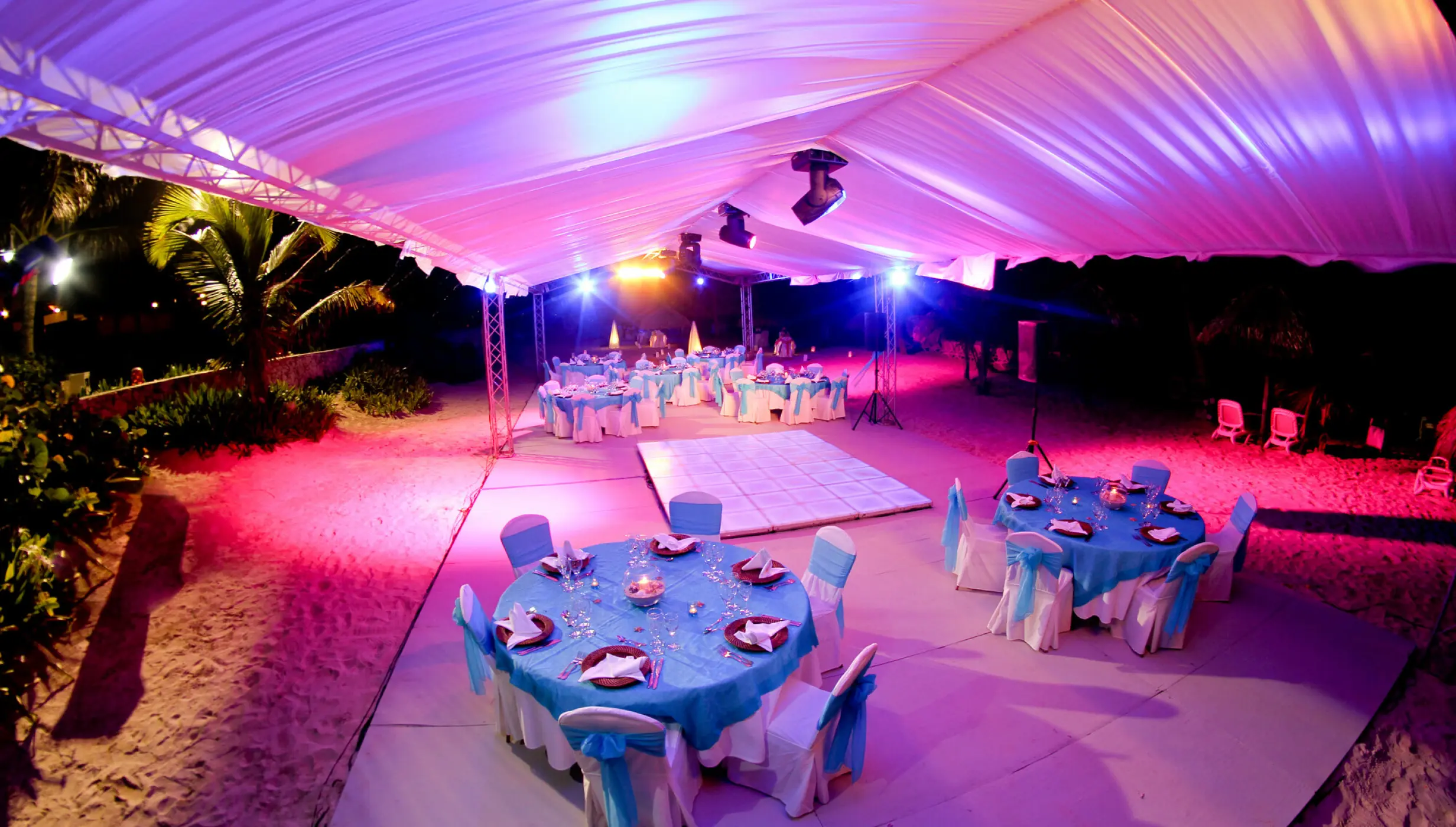 Beach wedding venue at Majestic Elegance Punta Cana