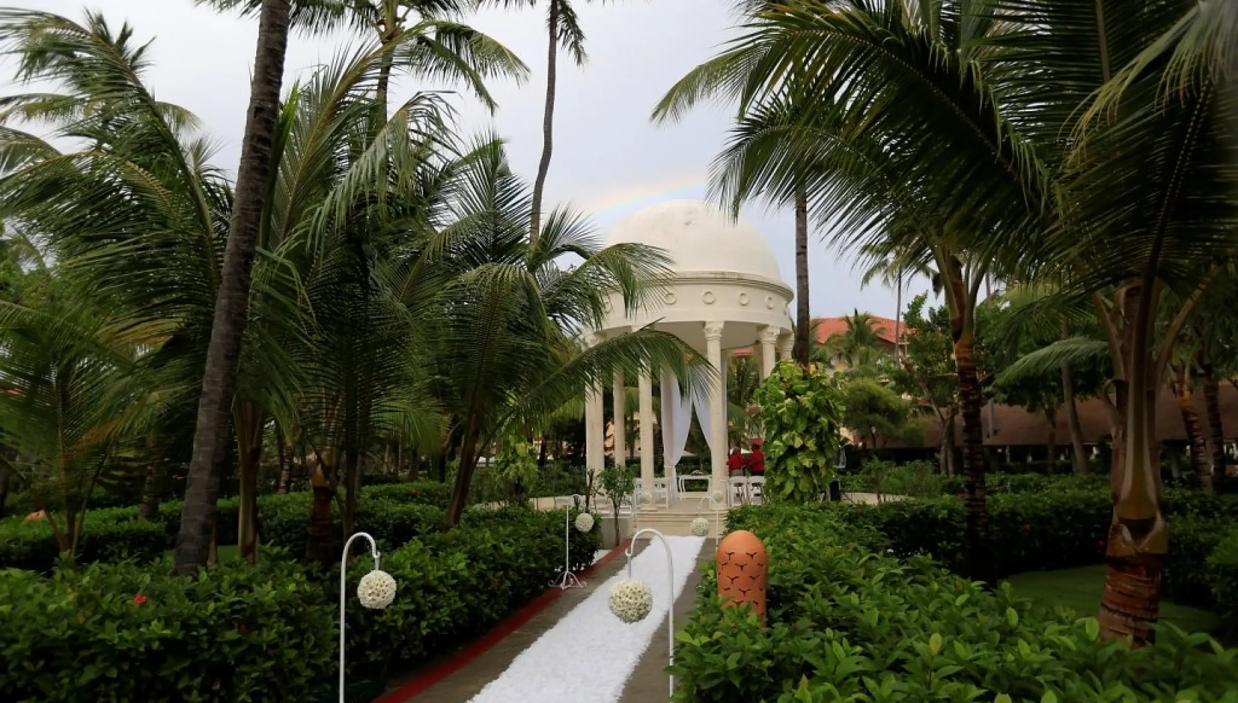 Garden gazebo at Majestic Elegance Punta Cana