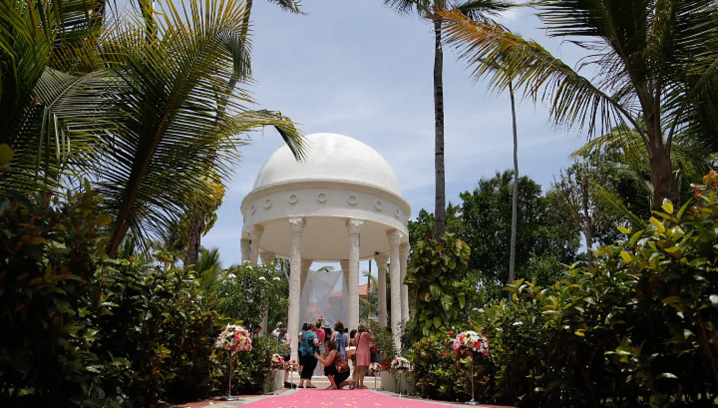 Garden gazebo at Majestic Elegance Punta Cana