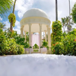 Garden gazebo at Majestic Elegance Punta Cana