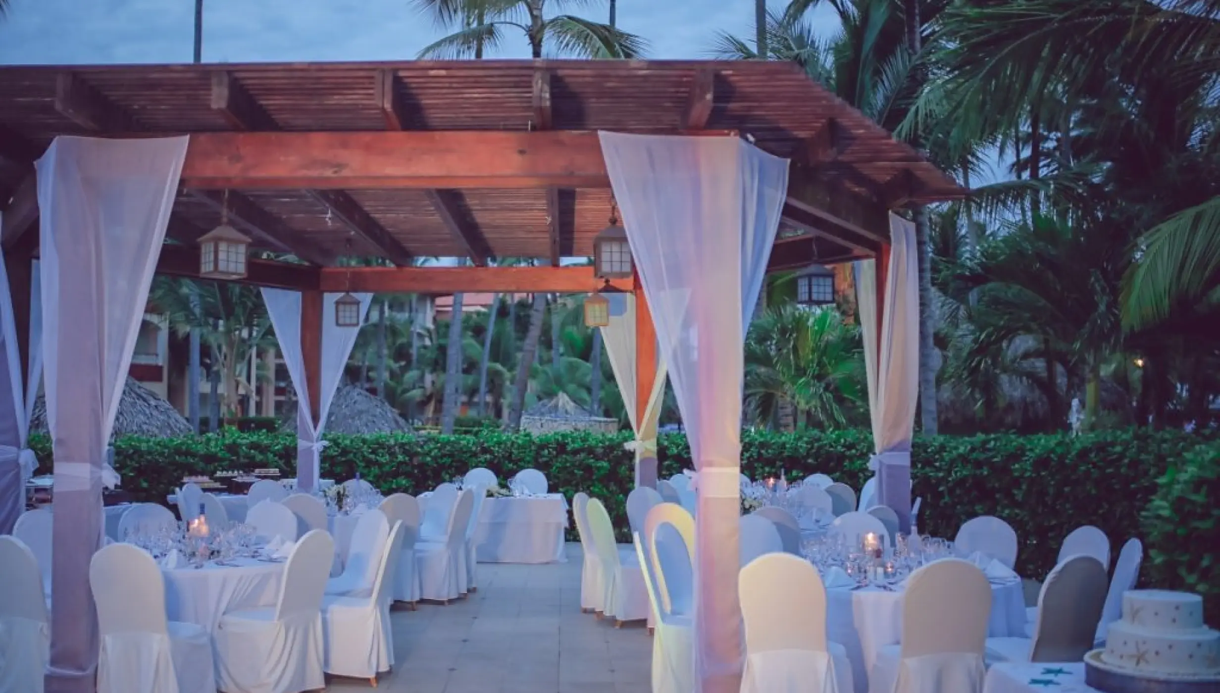 Parrot bar wedding venue at Majestic Elegance Punta Cana