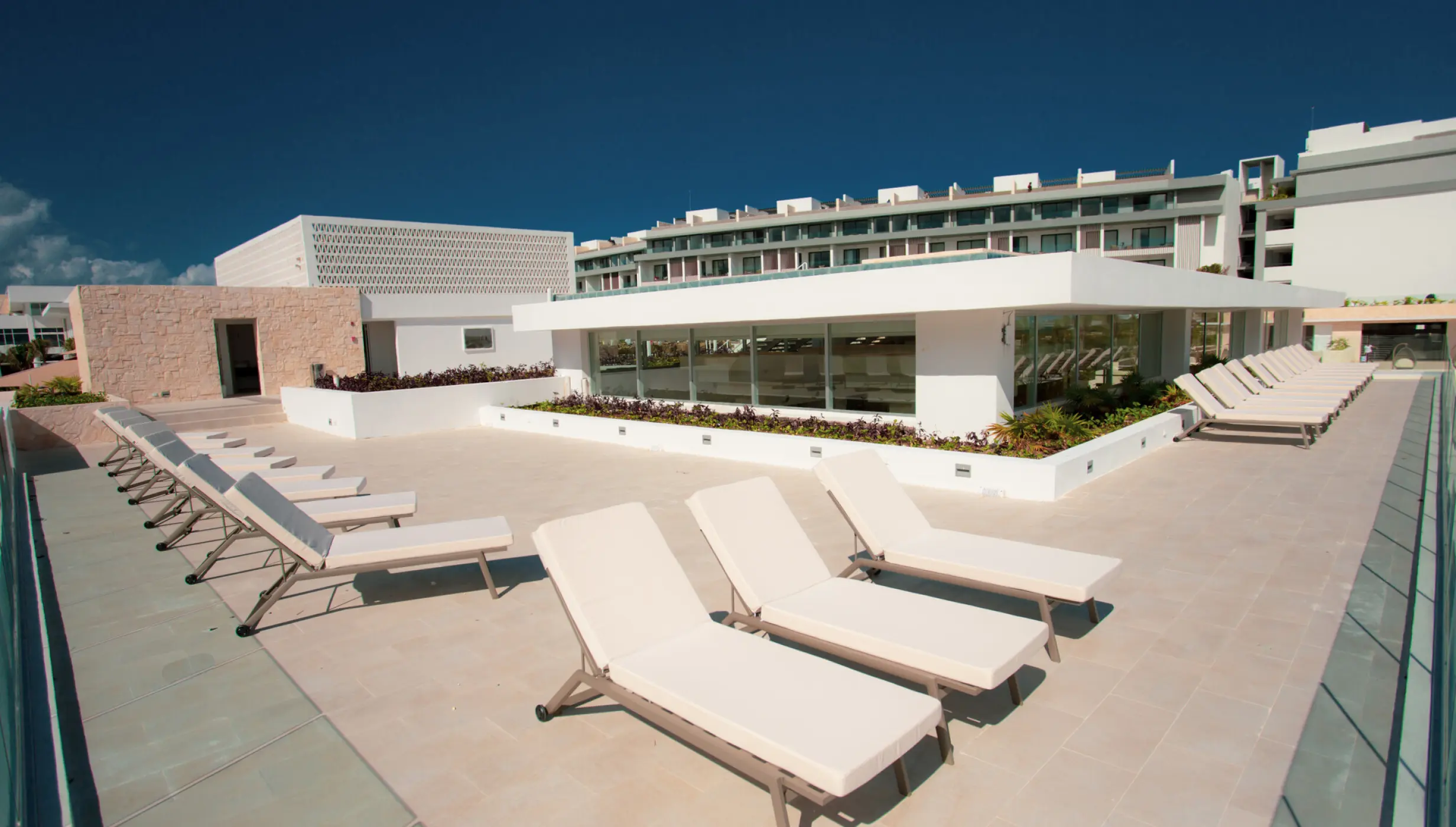 Sky terrace at Majestic Elegance Costa Mujeres