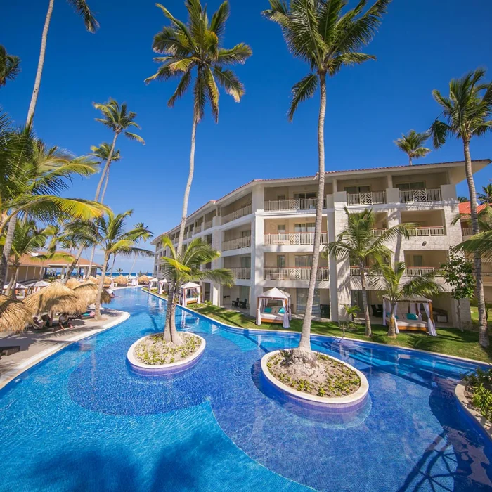 Lazy river pool at Majestic Mirage Punta Cana