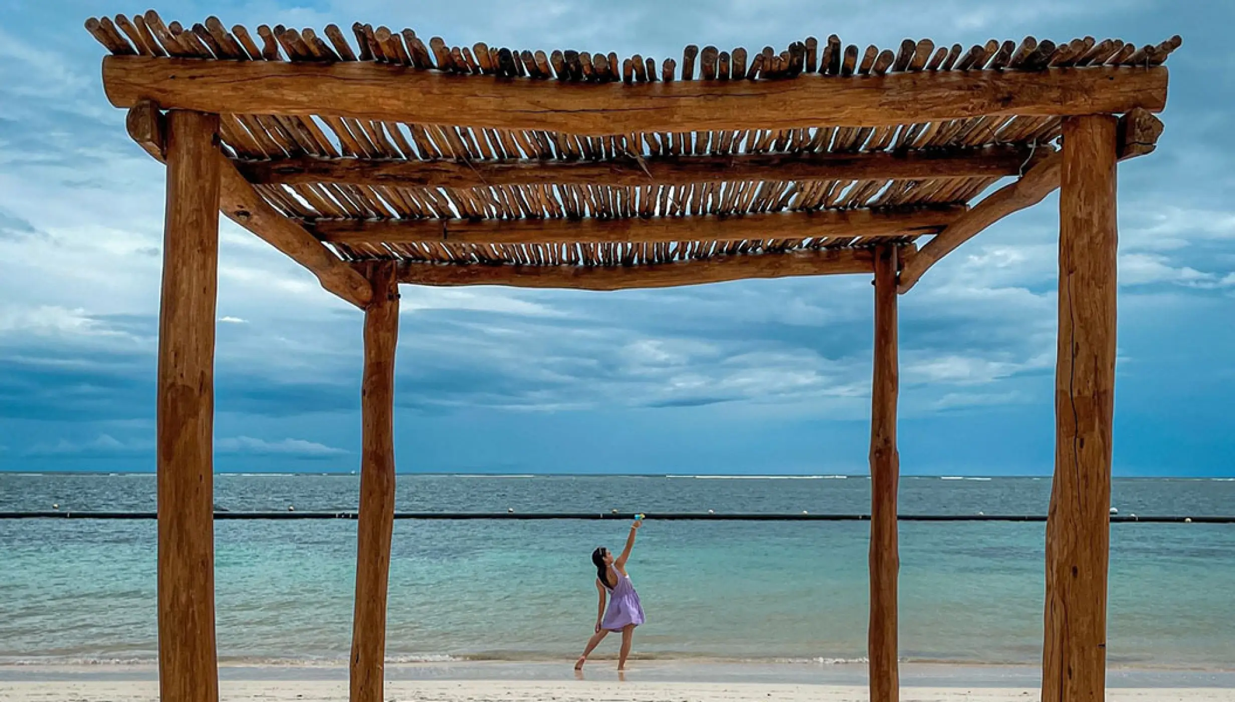 Beach Gazebo venue at Margaritaville Island Reserve Riviera Cancun.