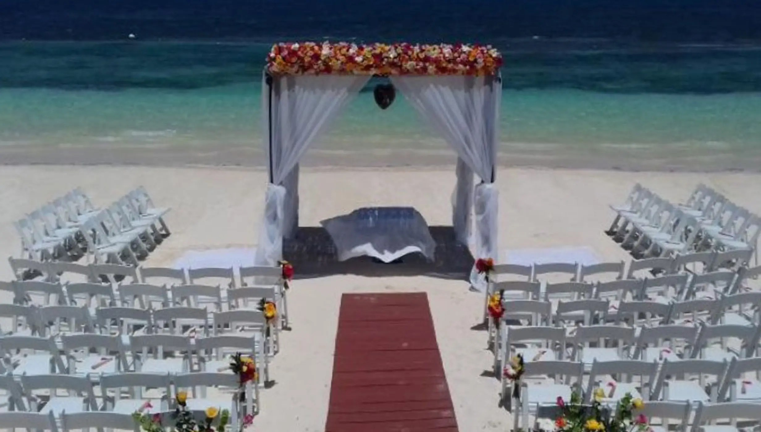 Beach Gazebo venue at Margaritaville Island Reserve Riviera Cancun.
