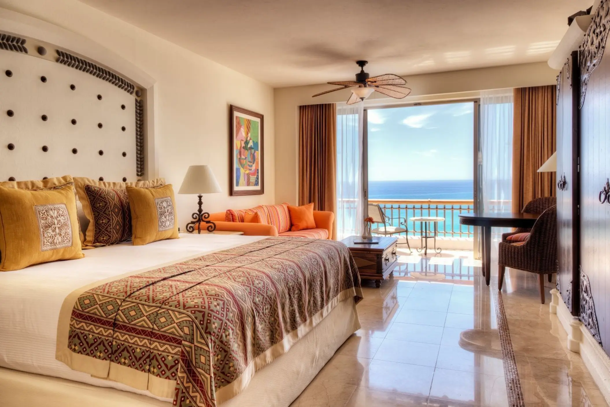 Marquis Los Cabos suite with ocean view balcony, Cabo San Lucas