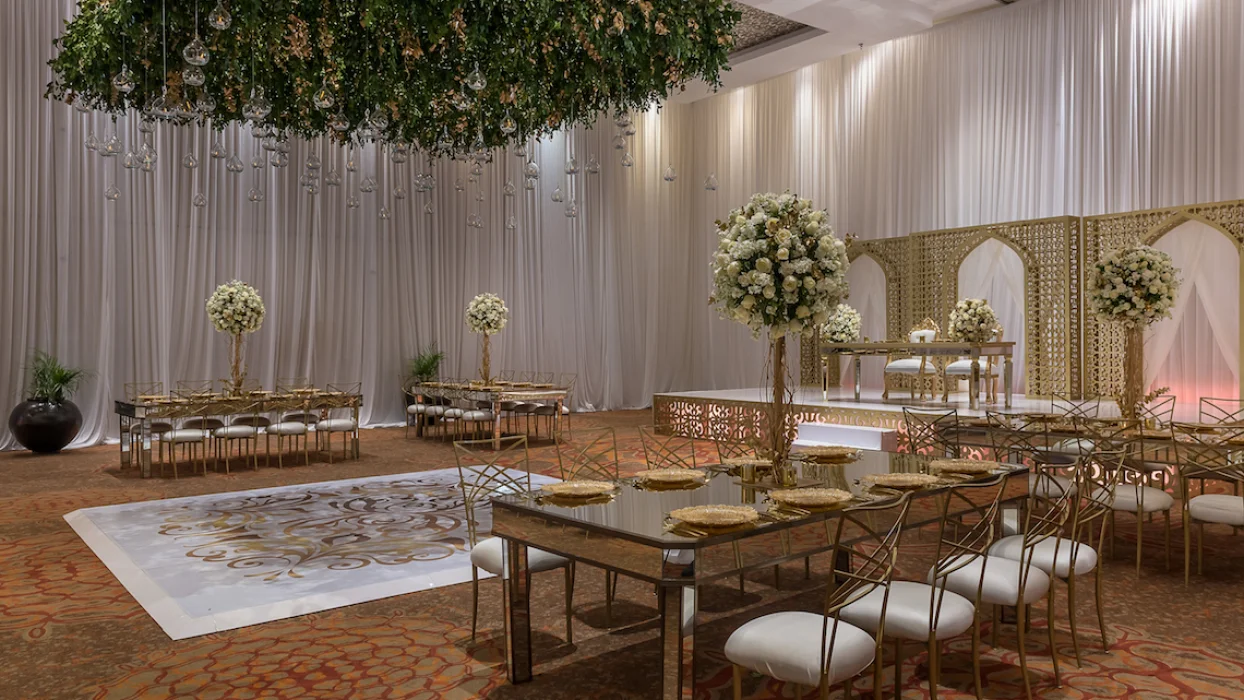 Moon Palace Resort Cancun ballroom wedding reception area