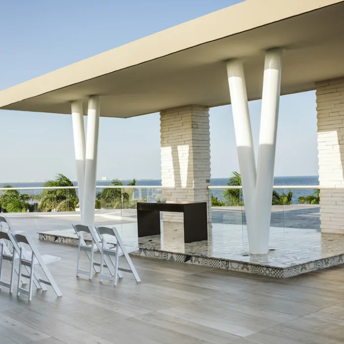 Moon Palace Resort Cancun wedding terrace venue