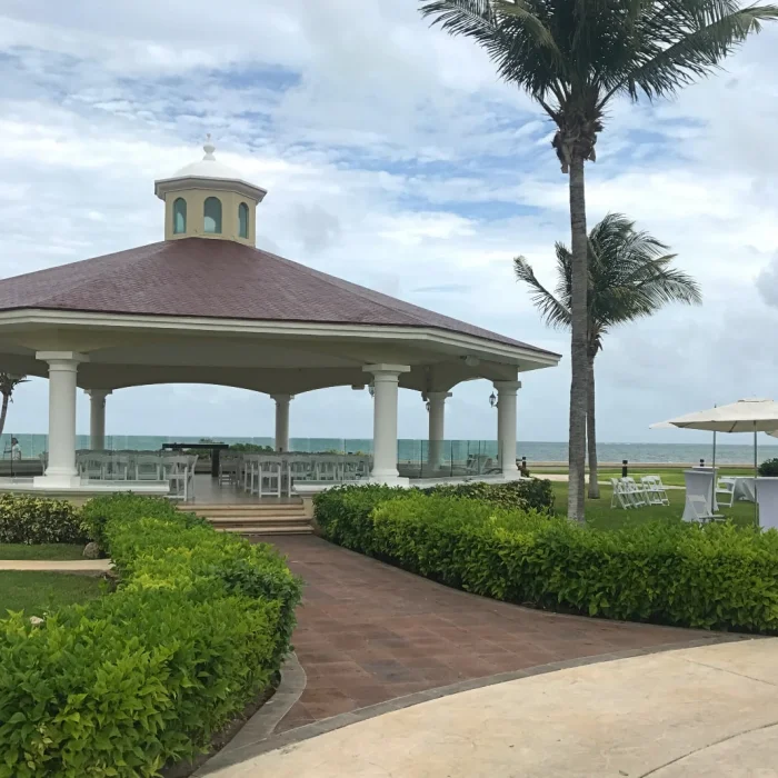 Moon Palace Resort Cancun gazebo wedding venue