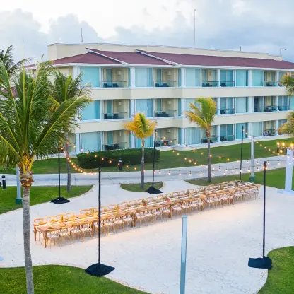 Venado Terrace wedding reception at Moon Palace Cancun, Cancun