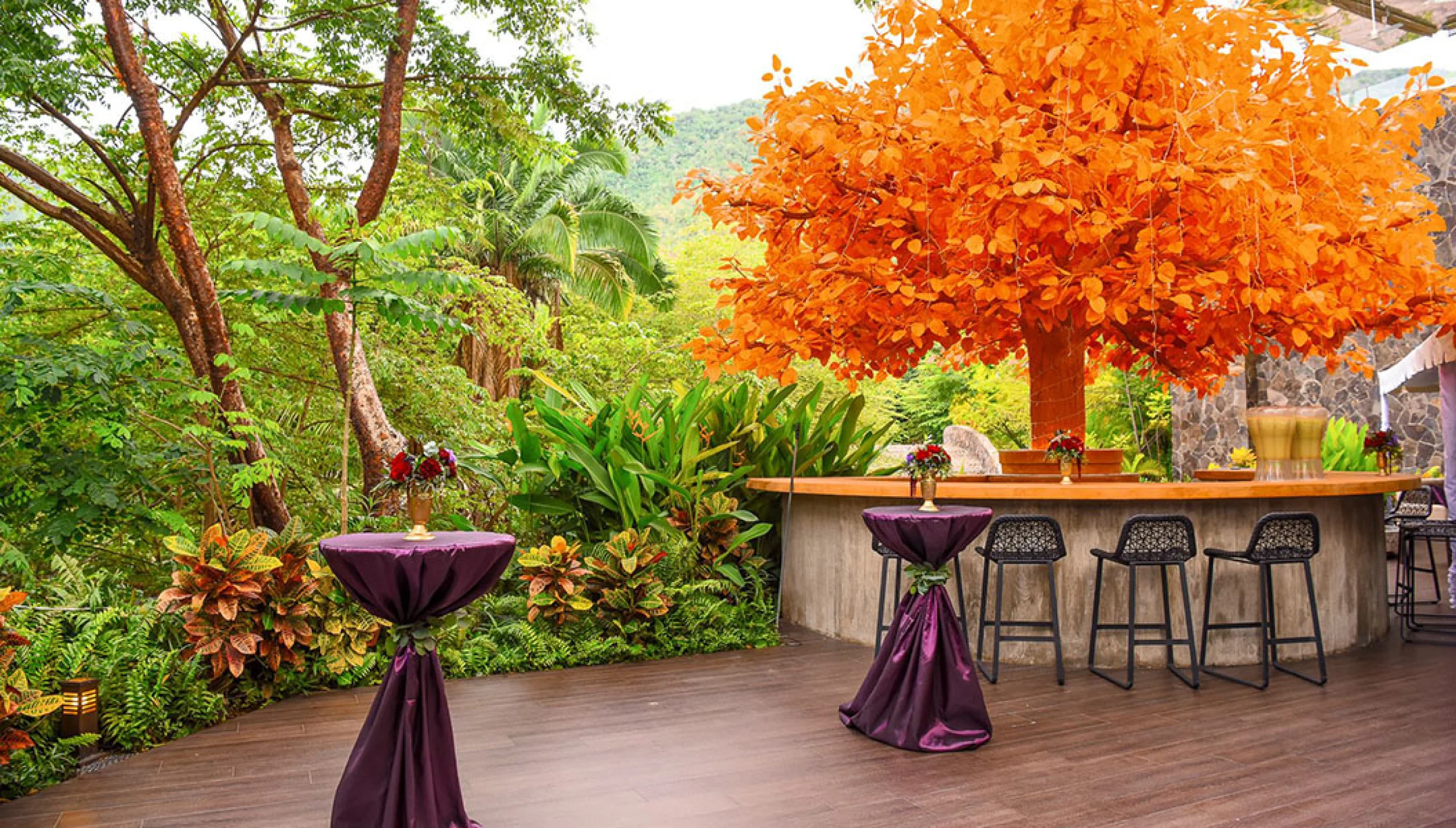Hotel Mousai Orange Tree Wedding Venue.