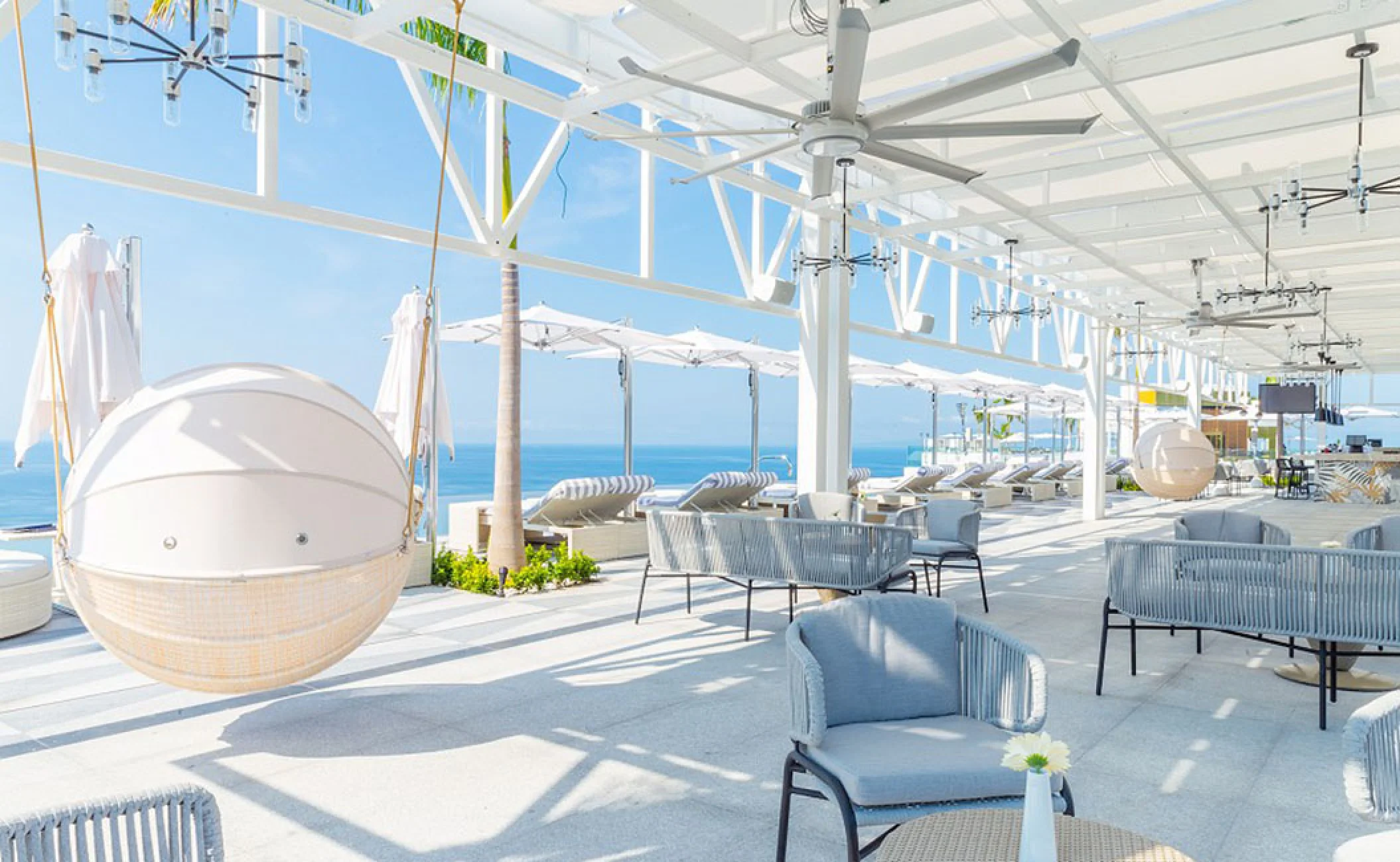 Gastronomy, and culinary at Hotel Mousai Puerto Vallarta. The rooftop South restaurant.