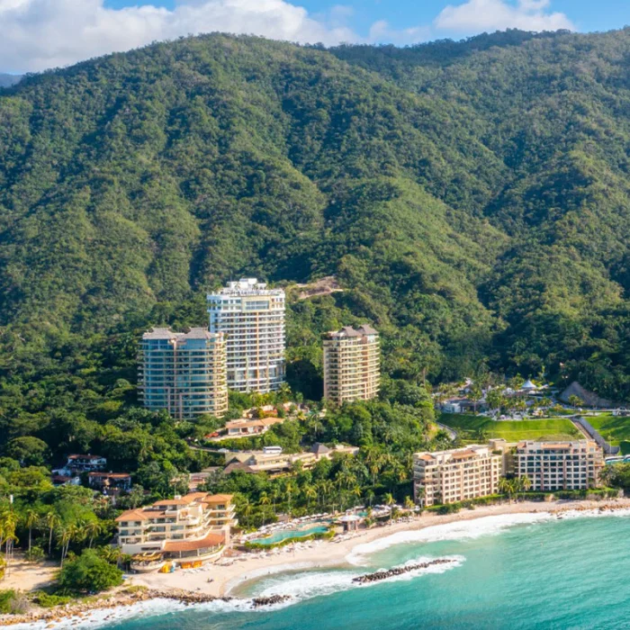 Hotel Mousai Puerto Vallarta overview.