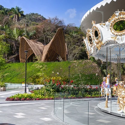 Hotel Mousai Tierraluna Terrace Wedding Venue.