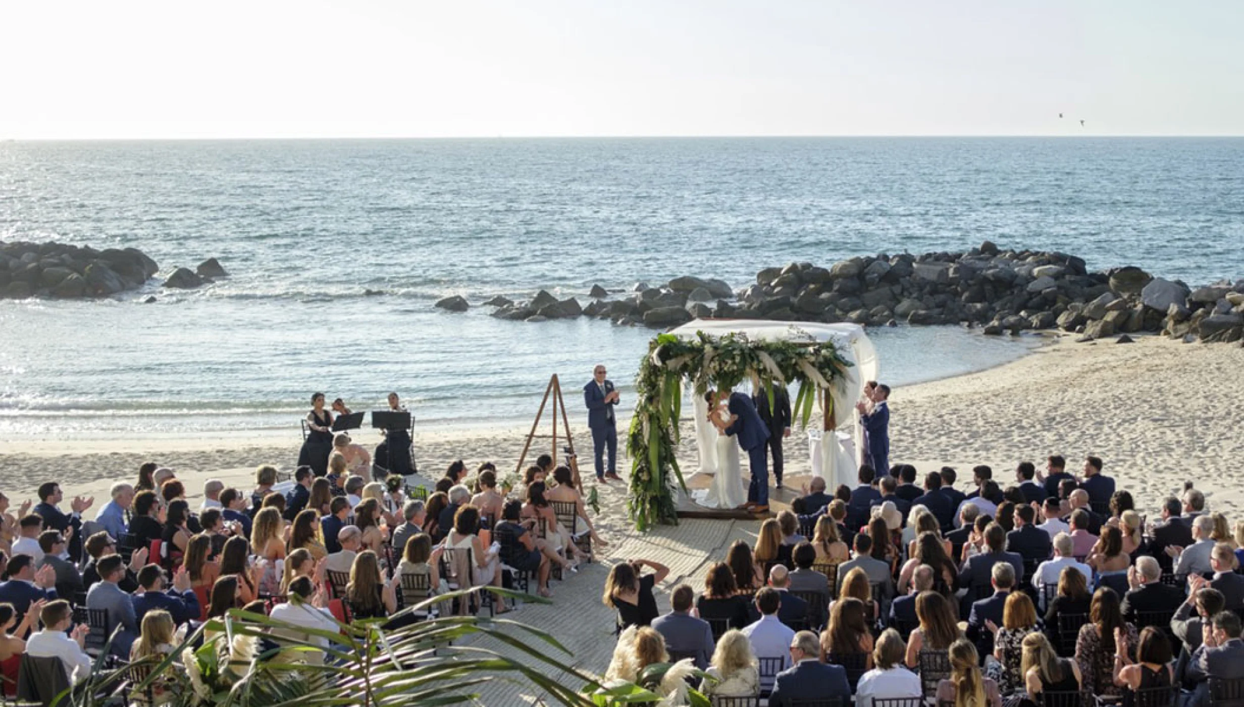 Hotel Mousai Beach Wedding Venue.