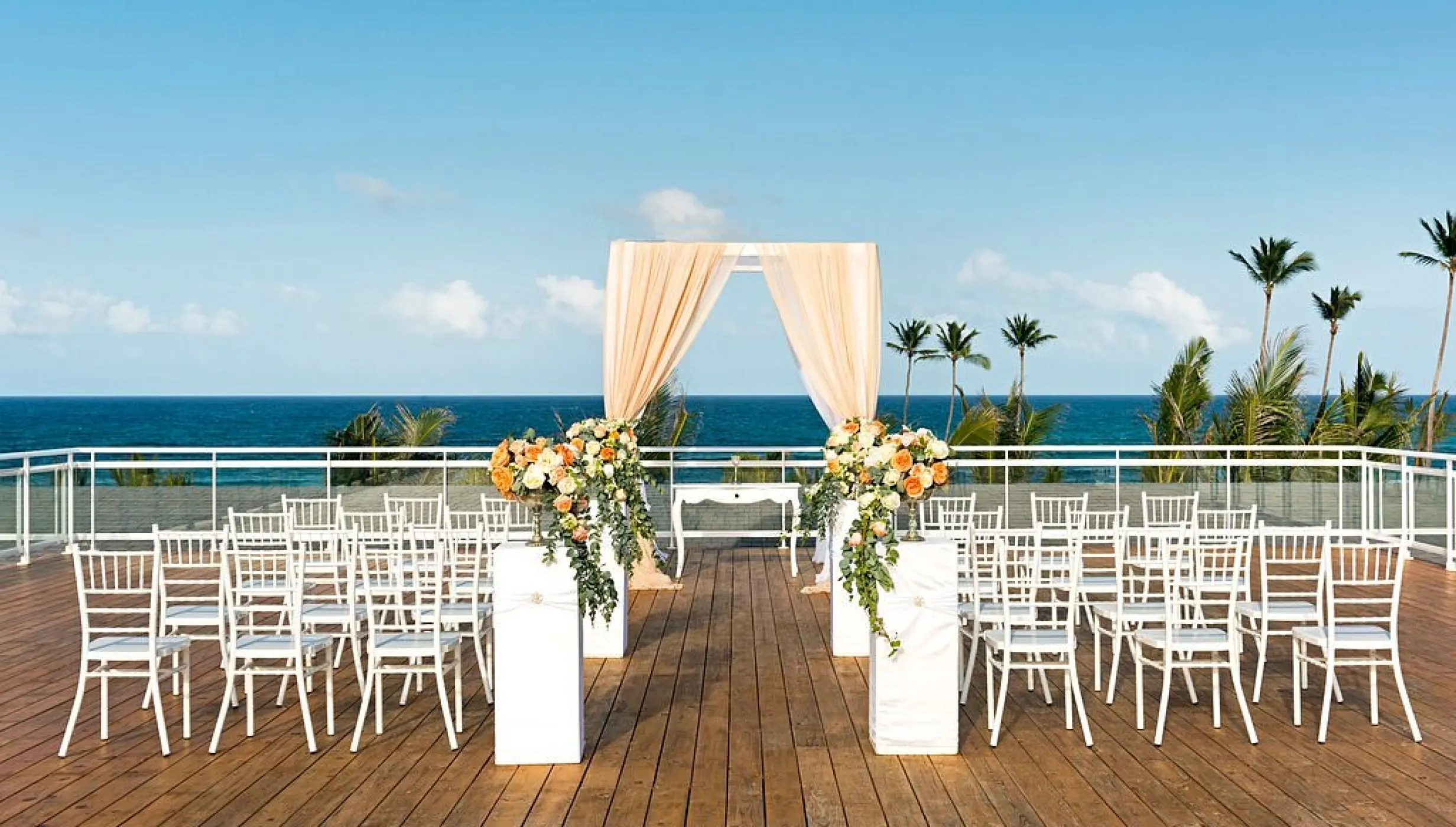 Sky wedding at Nickelodeon Hotels & Resorts Punta Cana