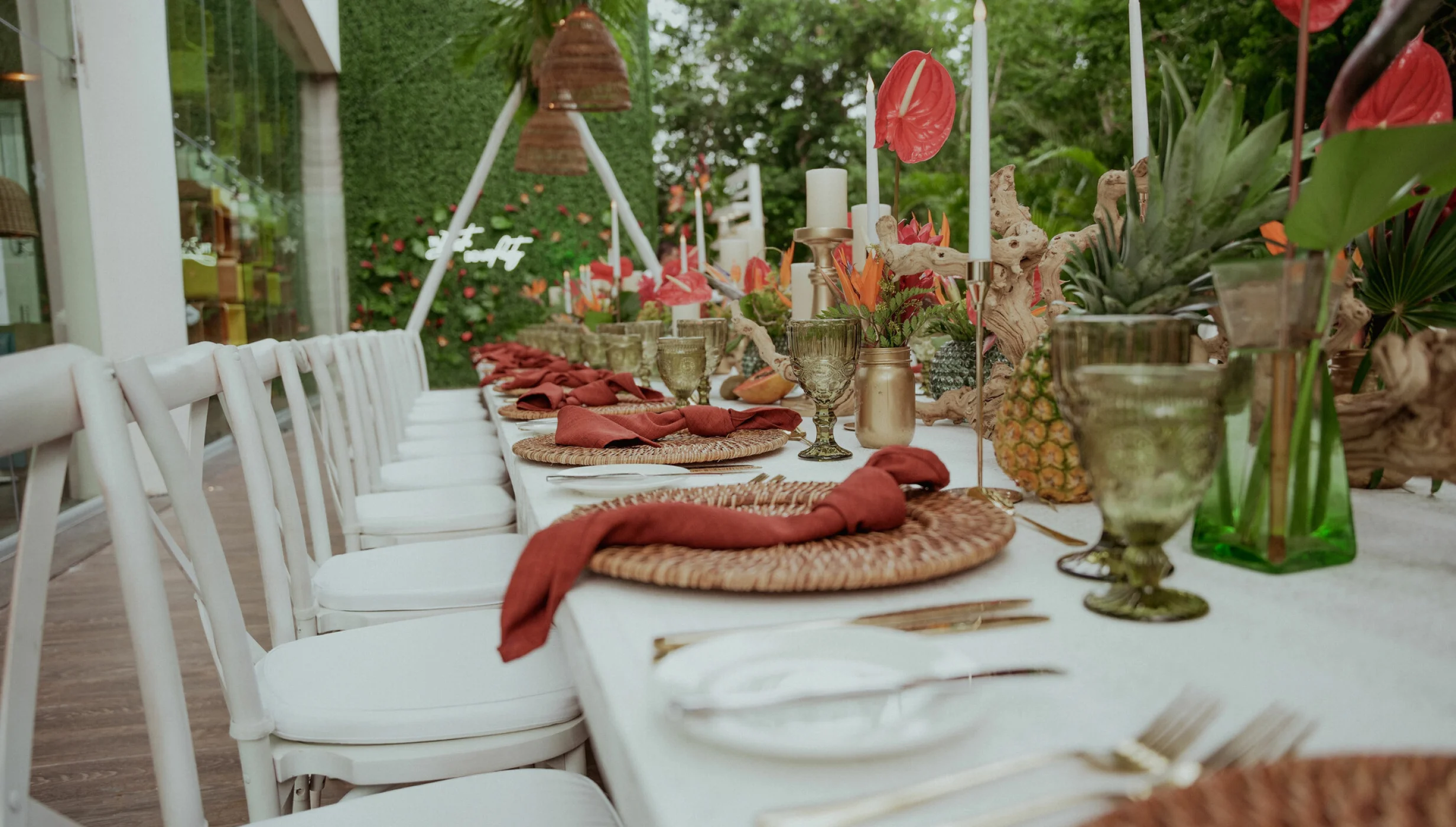 Dinner reception on “Le Spatule” Terrace at Nickelodeon Riviera Maya