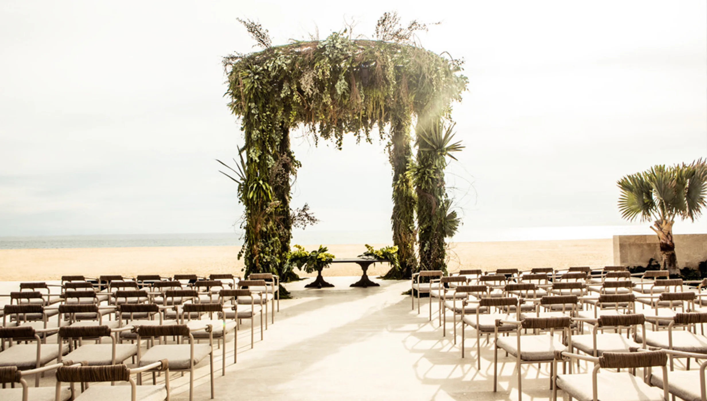 Gazebo wedding venue at Nobu Hotel Los Cabos
