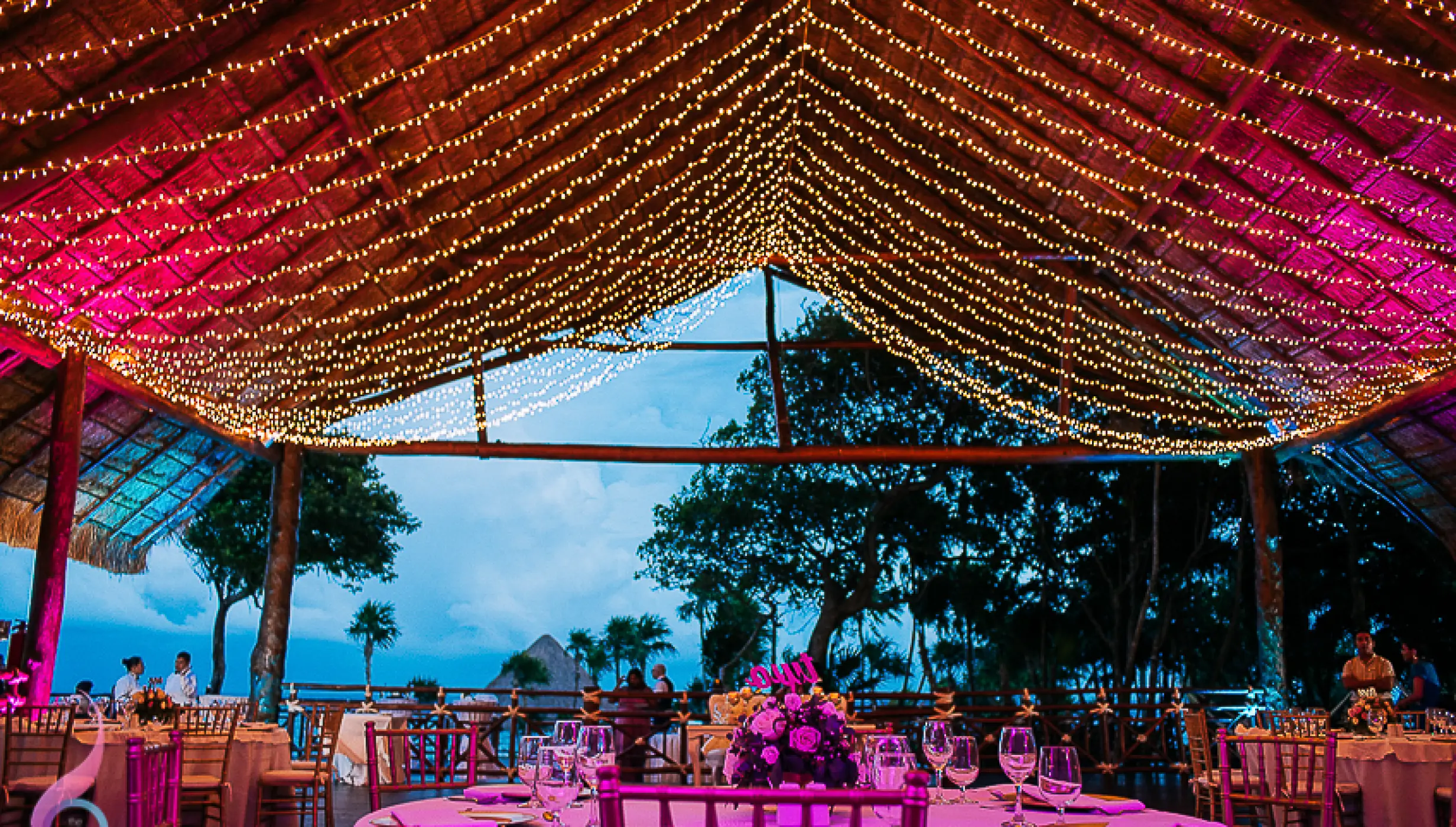 Beach club at Occidental at Xcaret destination