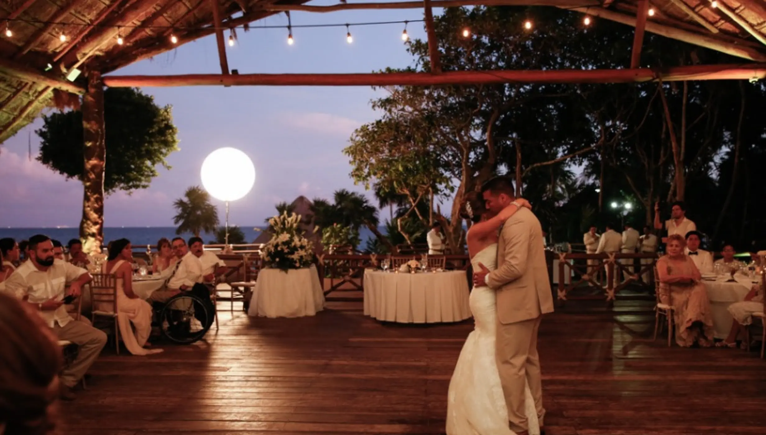 Beach club at Occidental at Xcaret destination