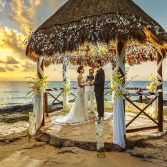 OCCIDENTAL XCARET BEACH GAZEBO VENUE
