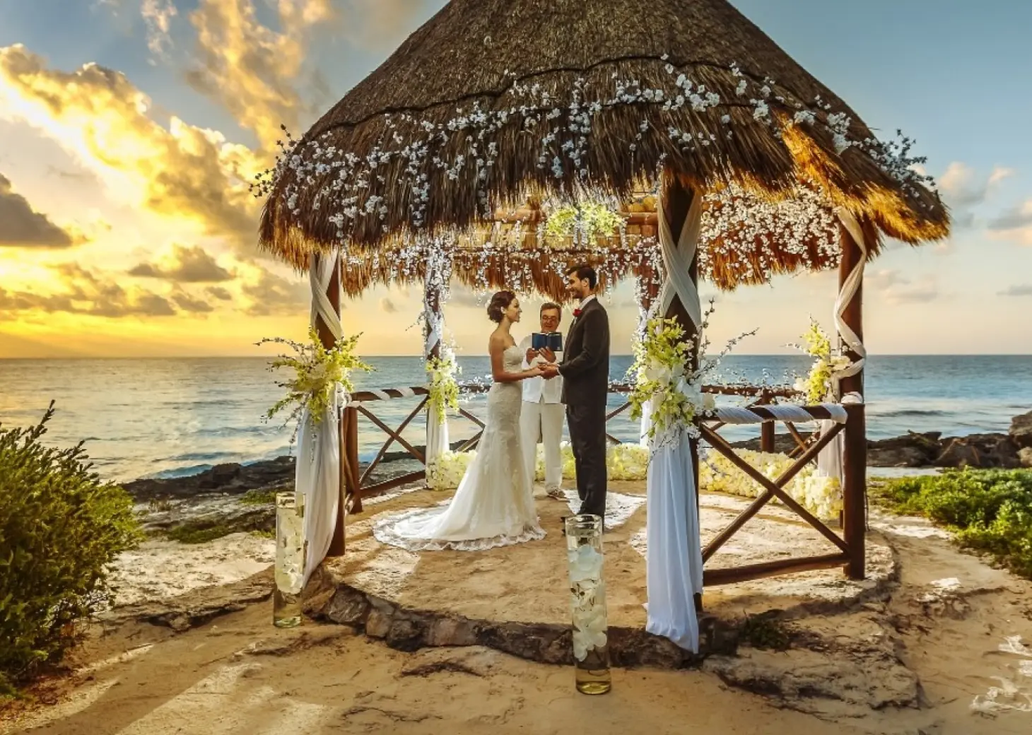 OCCIDENTAL XCARET BEACH GAZEBO VENUE