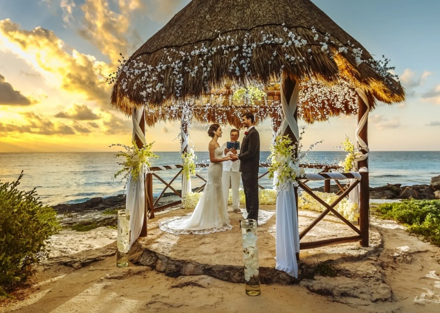 OCCIDENTAL XCARET BEACH GAZEBO VENUE