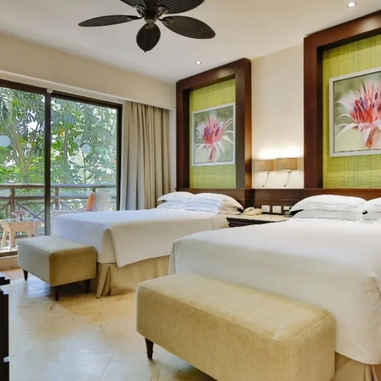 Two king bedroom with private balcony at Occidental at Xcaret Destination, Playa Del Carmen