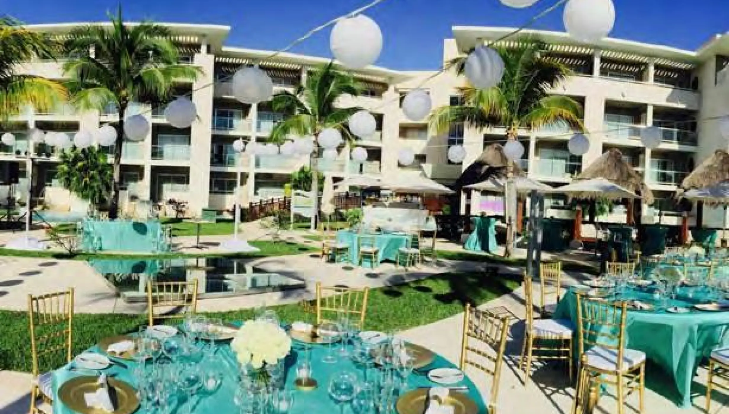 North Pool terrace at Paradisus La perla y Paradisus Playa del Carmen
