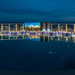 Dinner on constellation terrace at Pueblo Bonito Pacifica Golf & Spa Resort