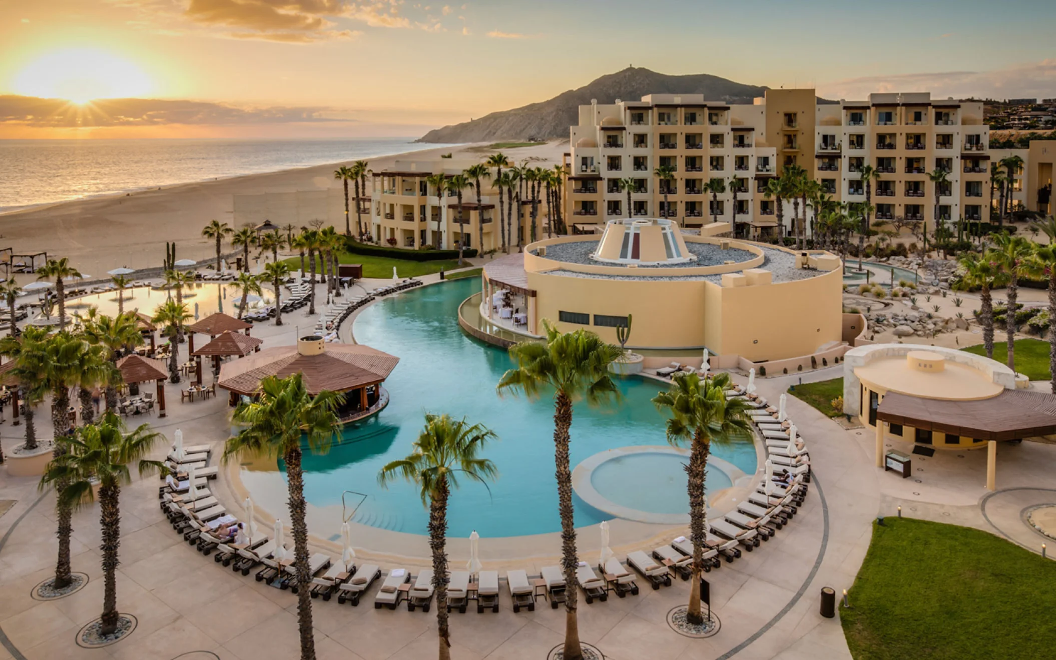 Aerial view of Pueblo Bonito Pacifica Golf & Spa Resort
