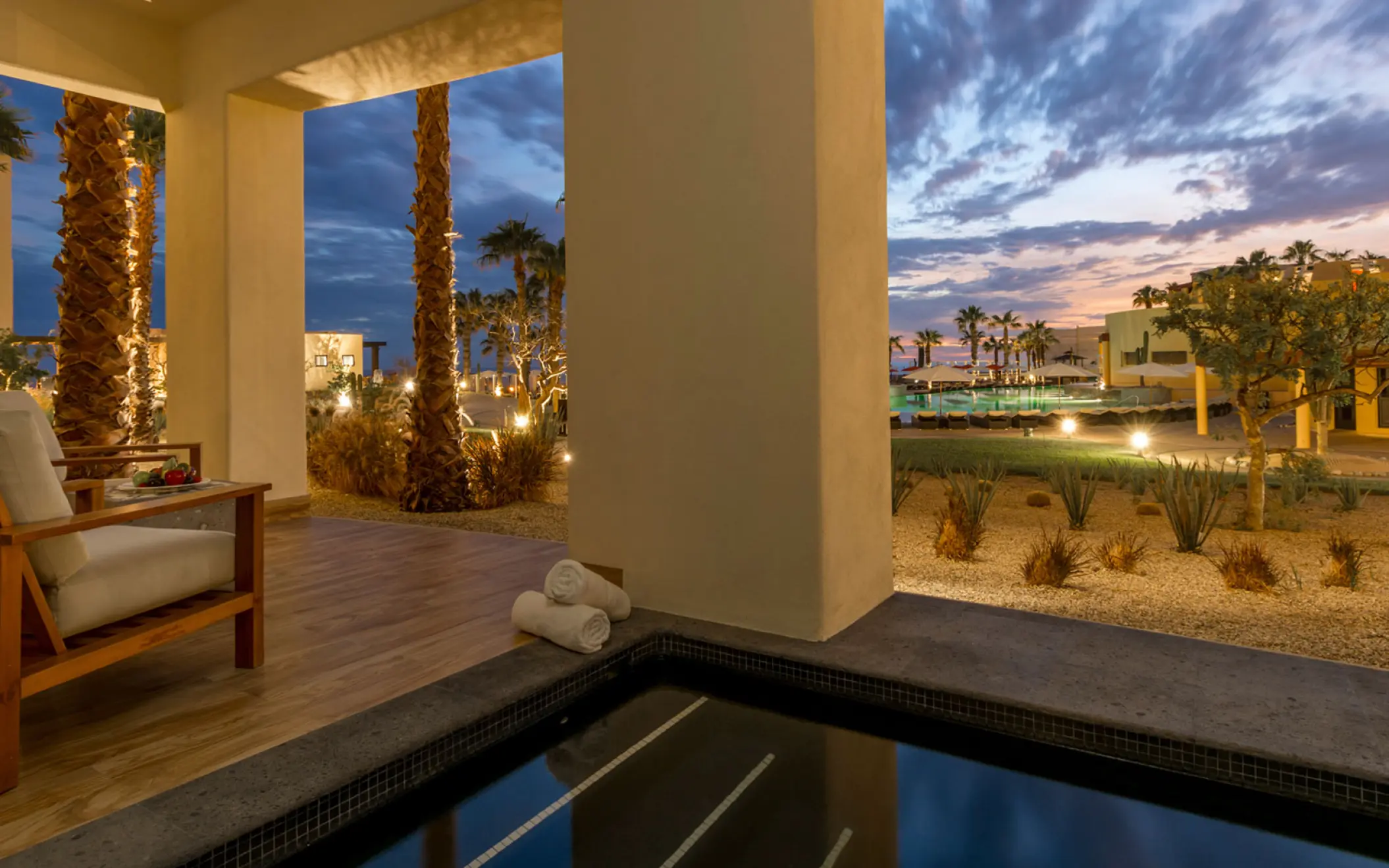 Balcony view at Pueblo Bonito Pacifica Golf & Spa Resort