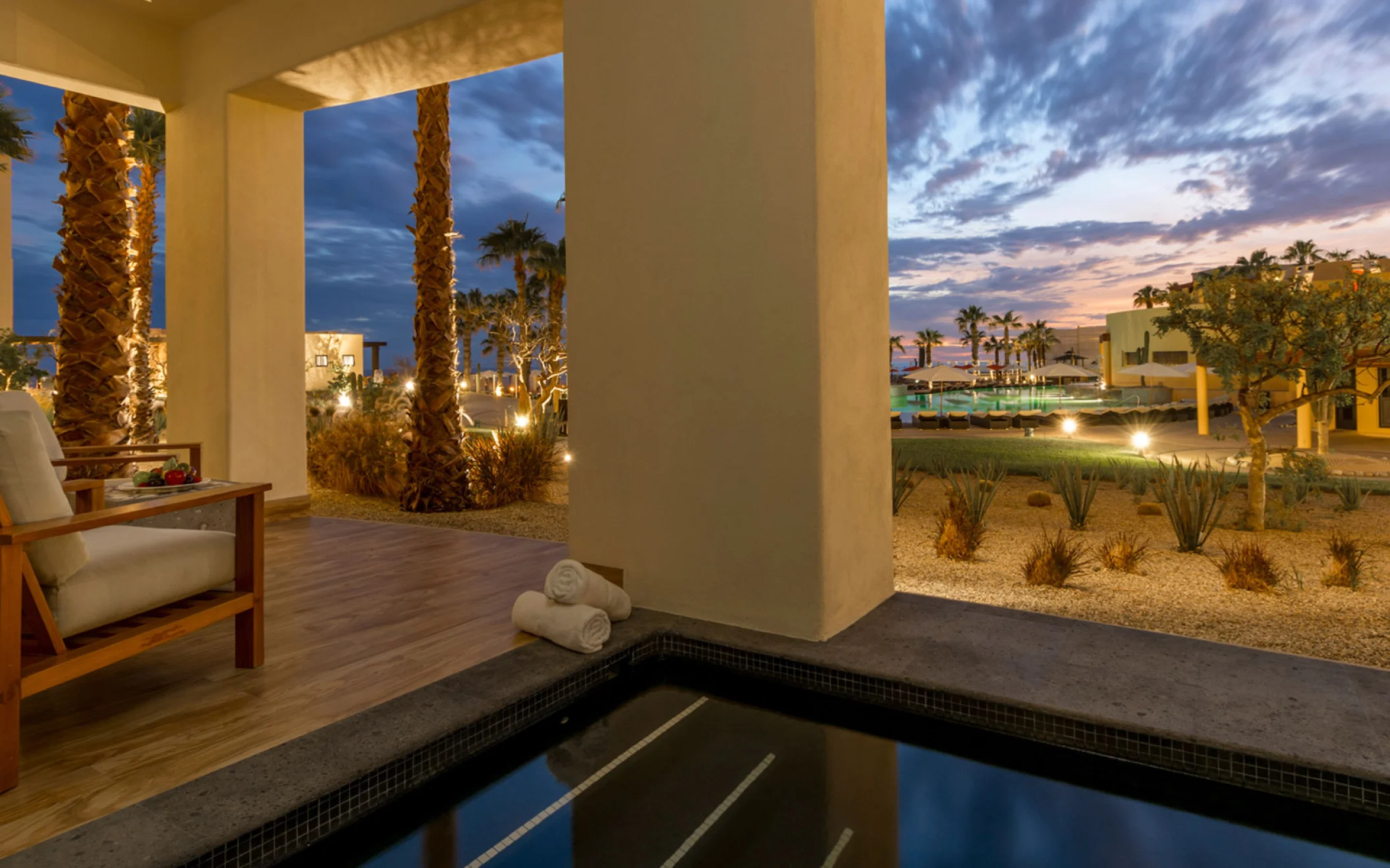 Balcony view at Pueblo Bonito Pacifica Golf & Spa Resort