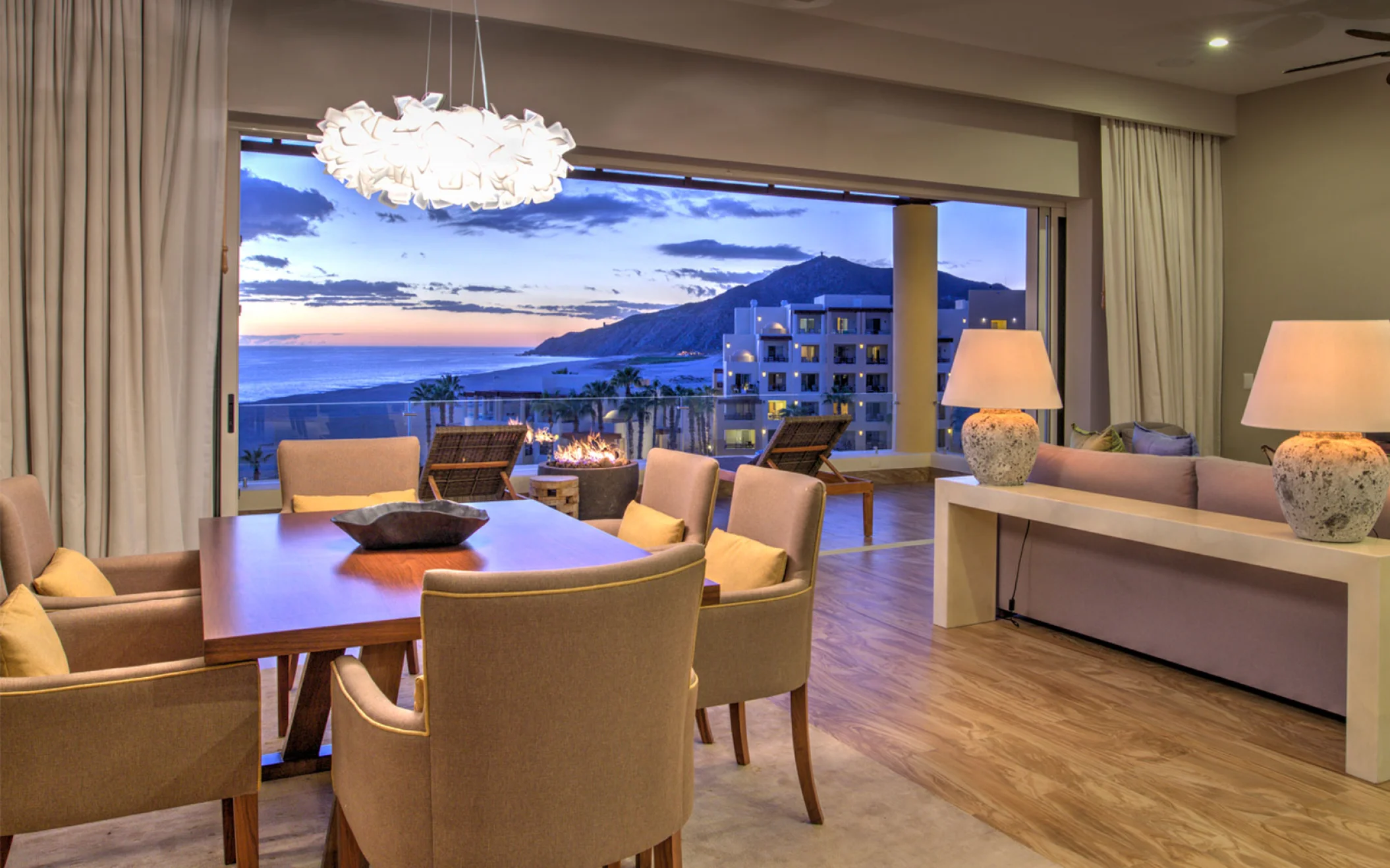Living room suite at Pueblo Bonito Pacifica Golf & Spa Resort