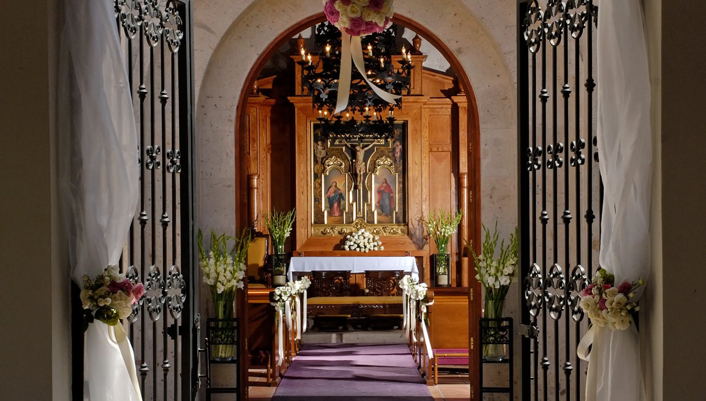 The chapel at Pueblo Bonito Sunset Beach Golf & Spa Resort
