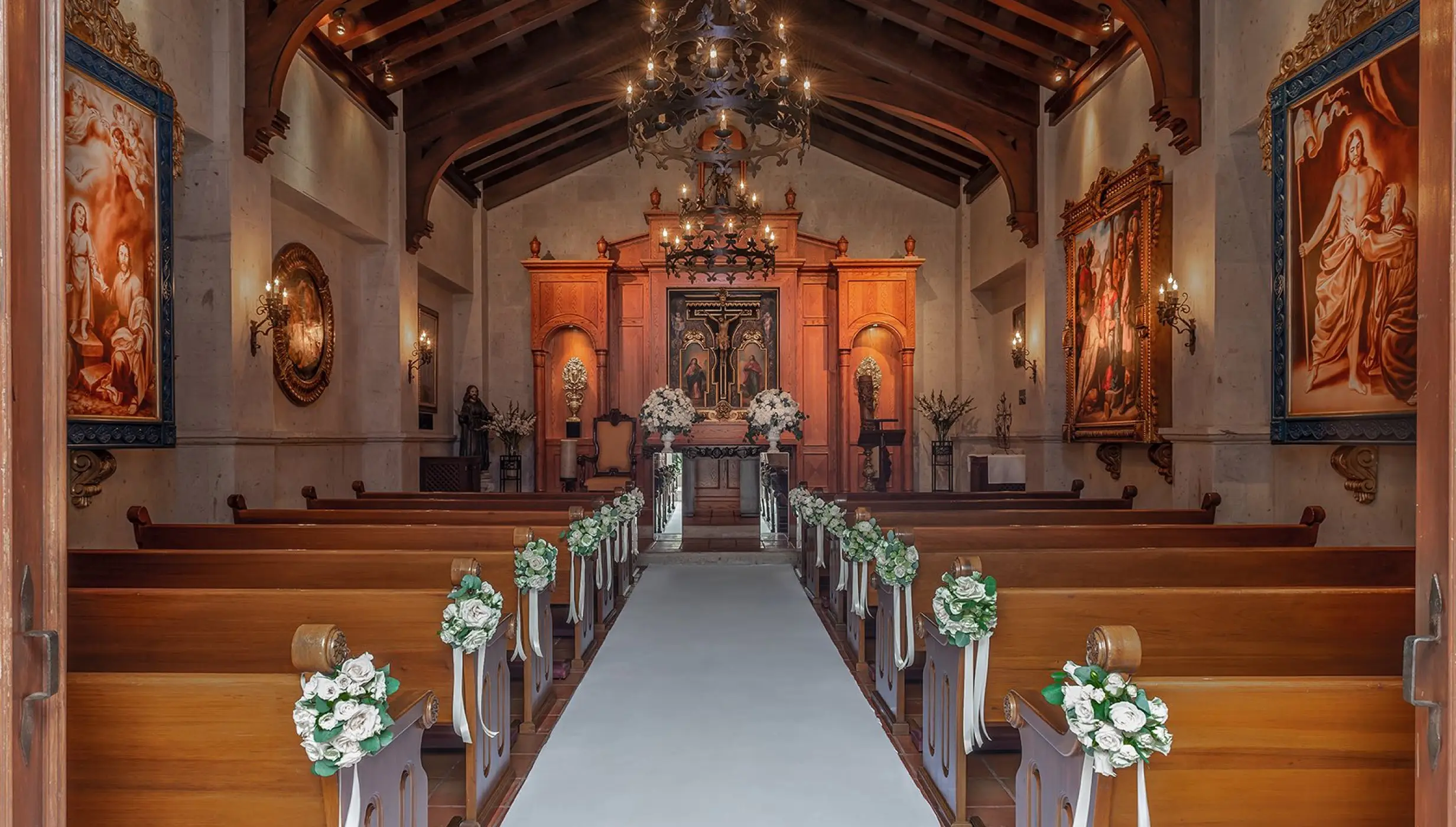 The chapel at Pueblo Bonito Sunset Beach Golf & Spa Resort