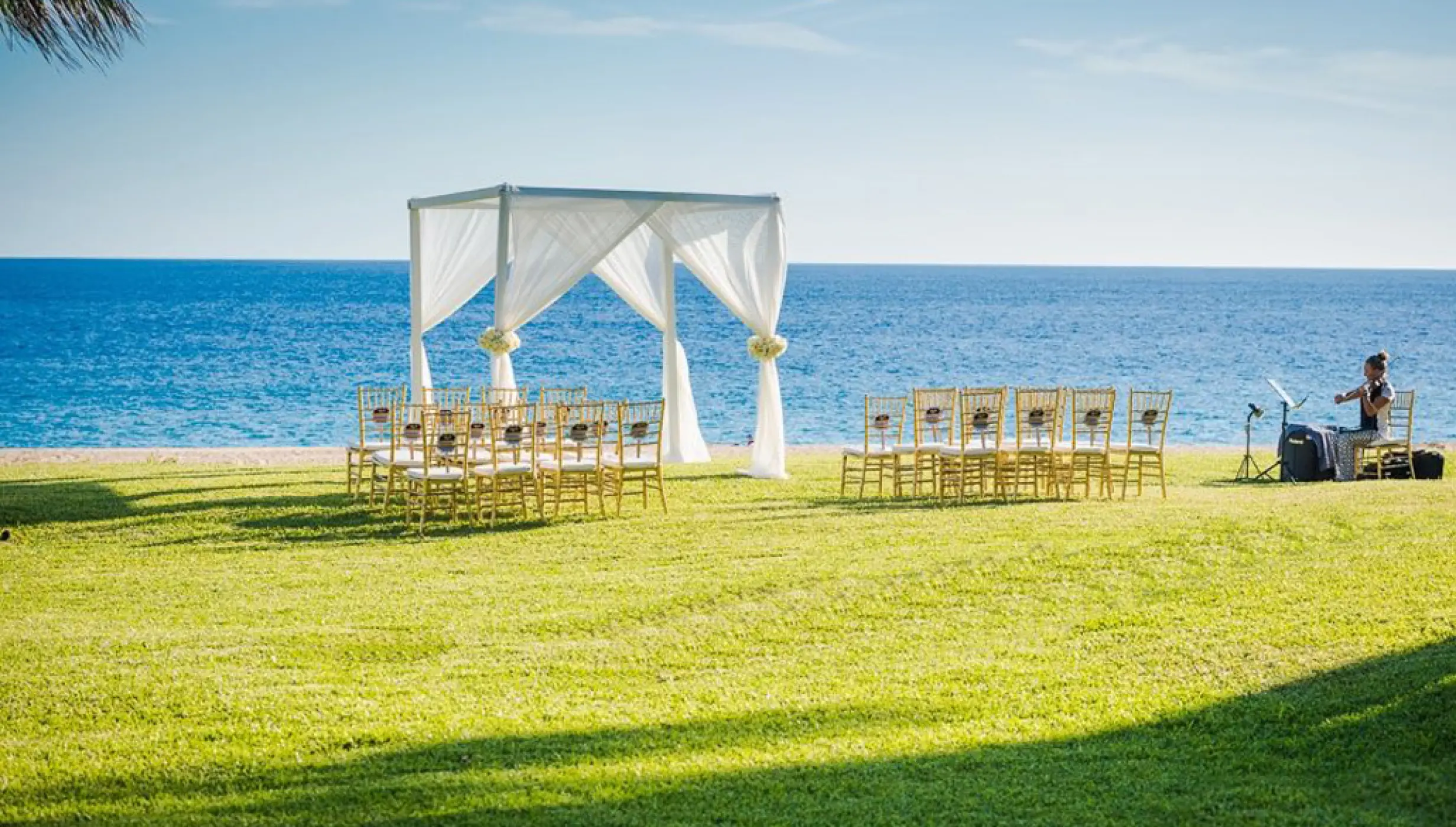 Lovers Meadow wedding venue at Pueblo Bonito Sunset Beach Golf & Spa Resort
