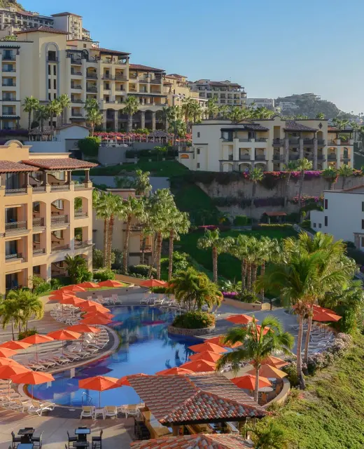 Main pool at Pueblo Bonito Sunset Beach Golf & Spa Resort